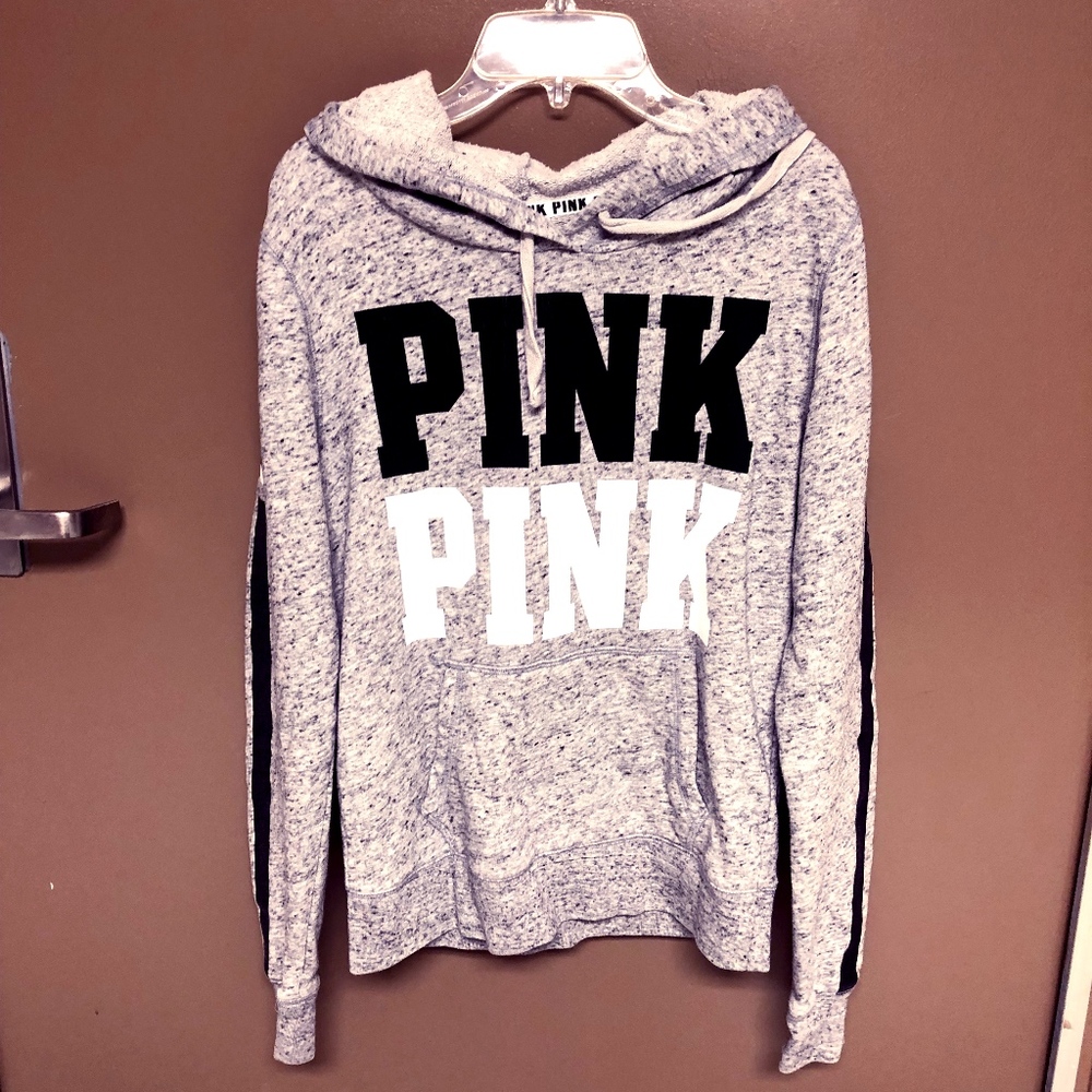 Gray Hoodie (PINK)